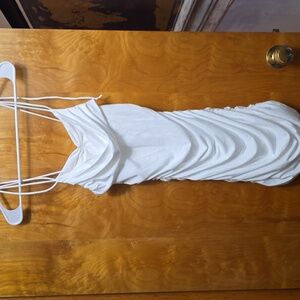 Shein white mini dress xs